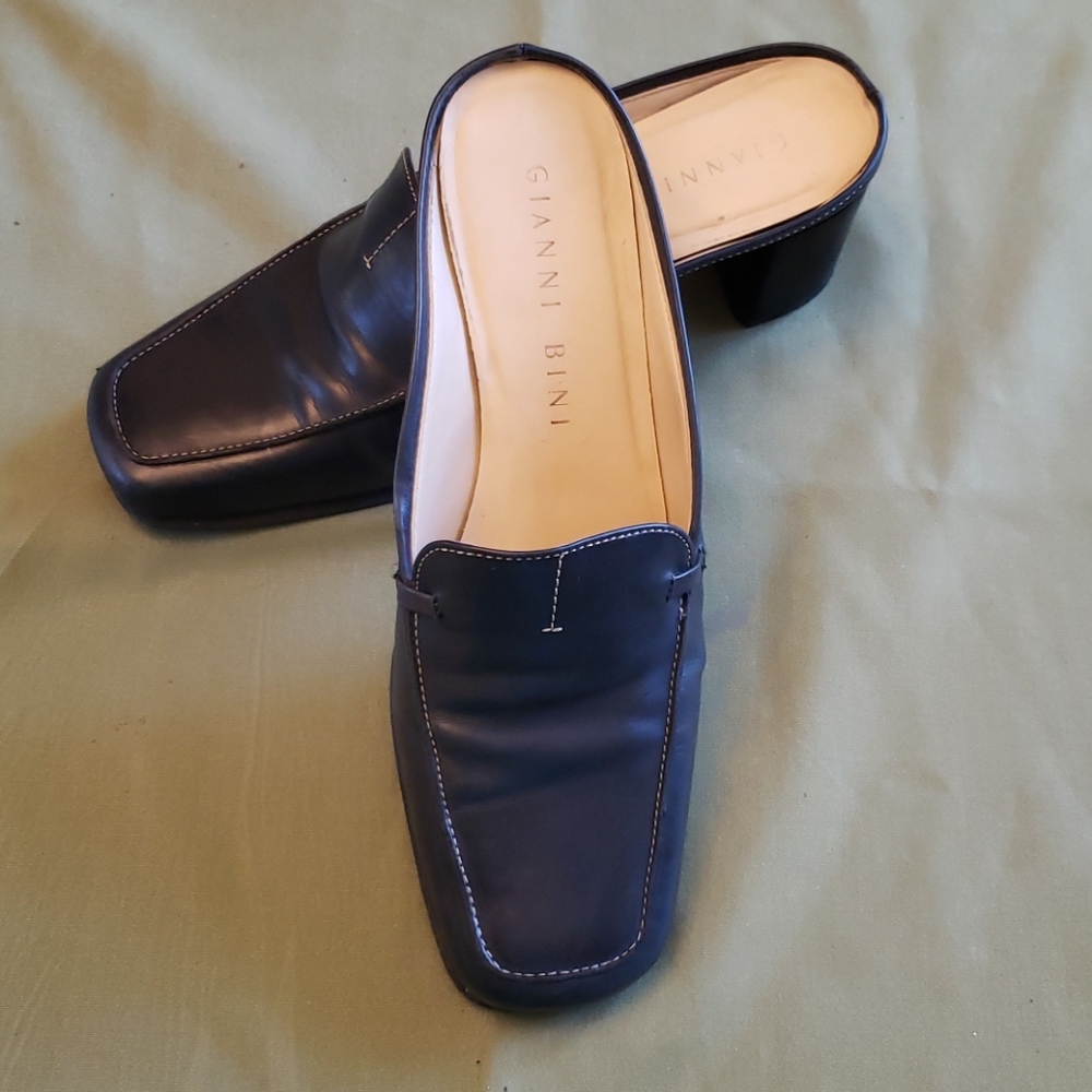 Gianni Bini Blue Mules